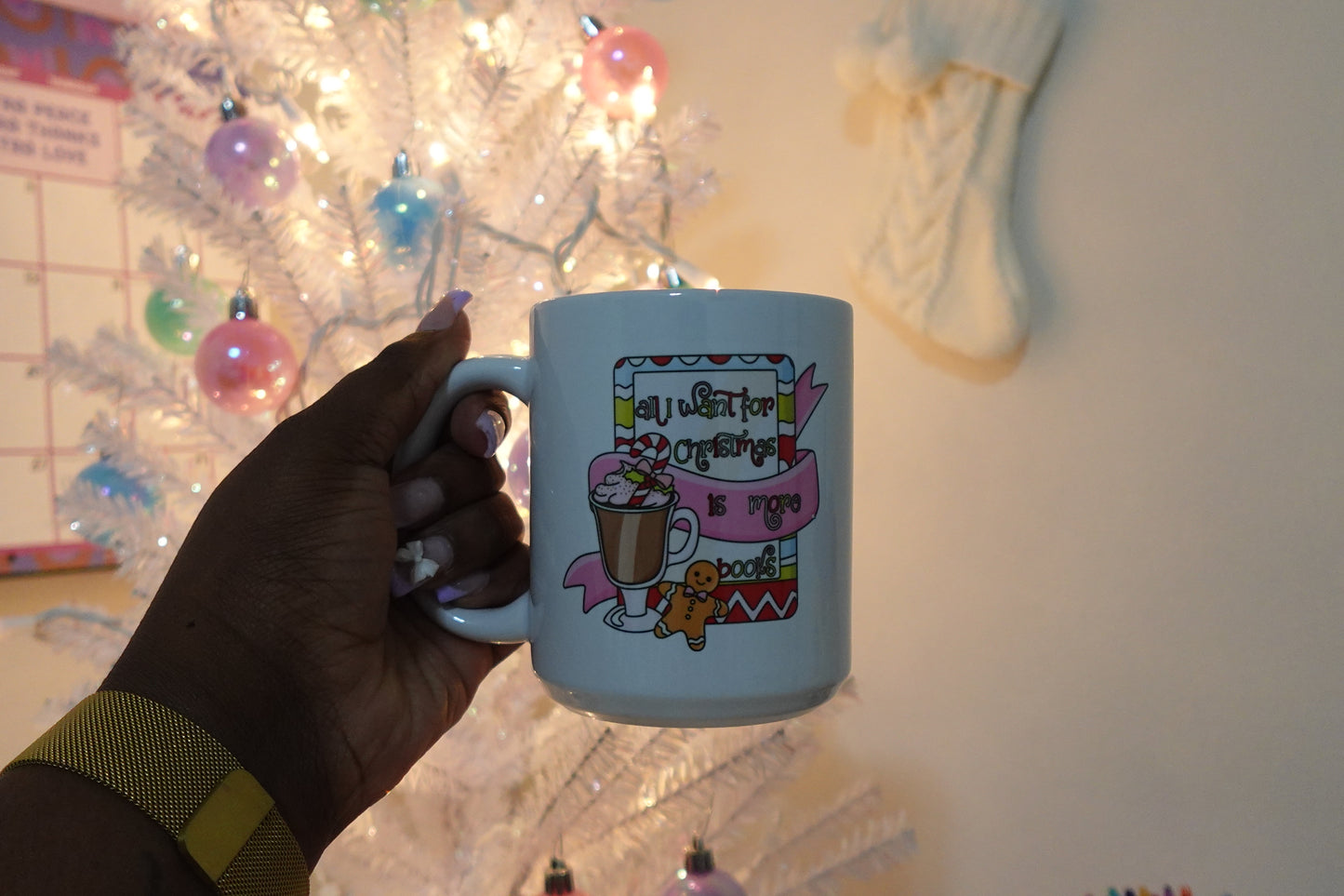 Holiday Bookish Mug