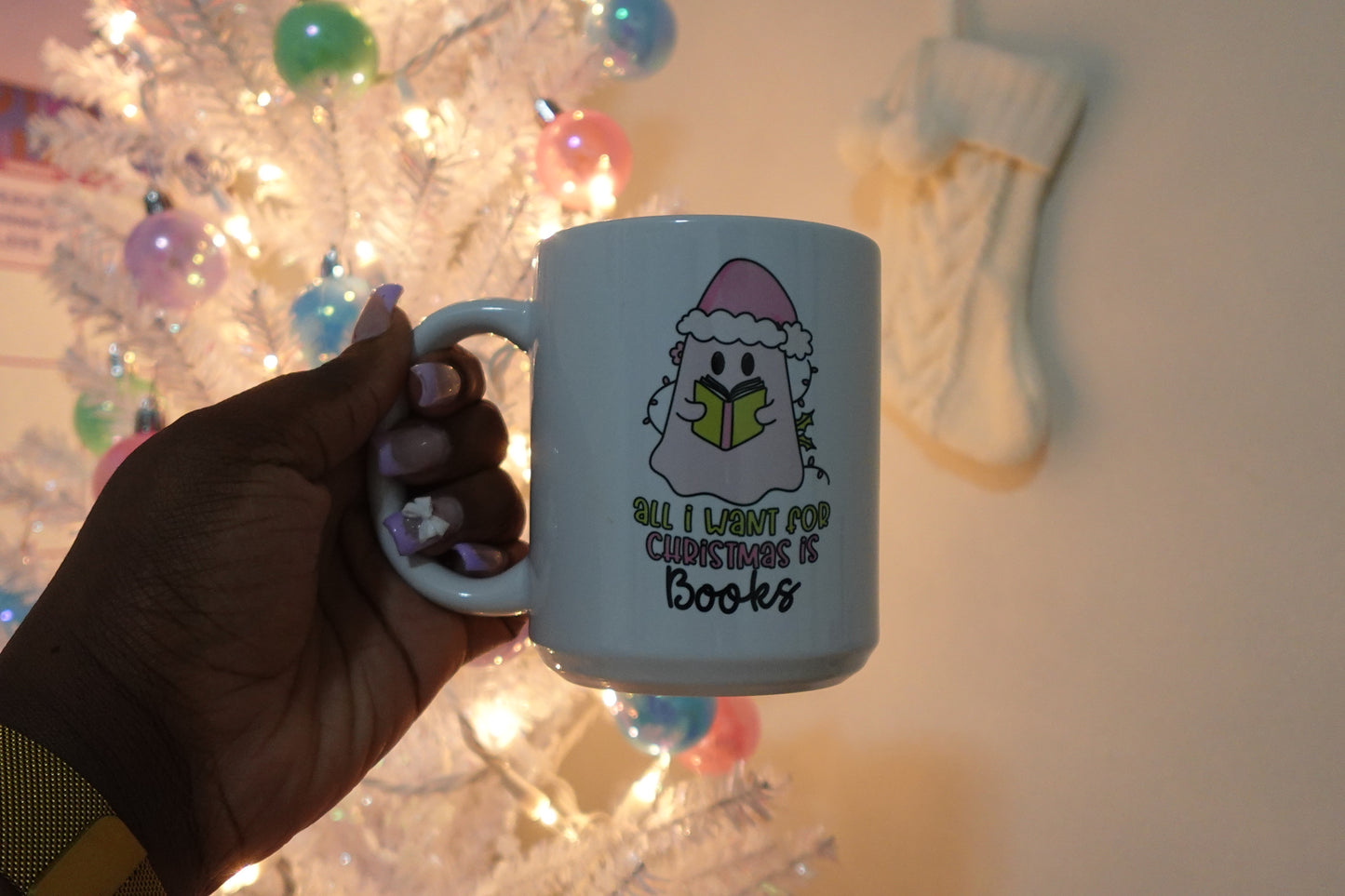 Holiday Bookish Mug