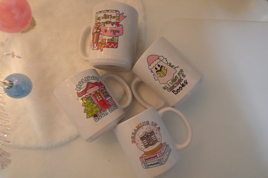 Holiday Bookish Mug