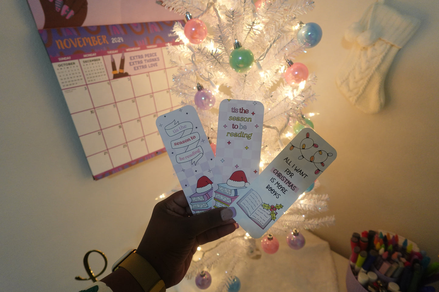 Winter Bookmarks