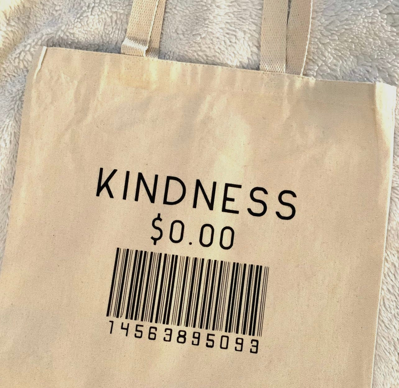 kindness is free TOTE BAG