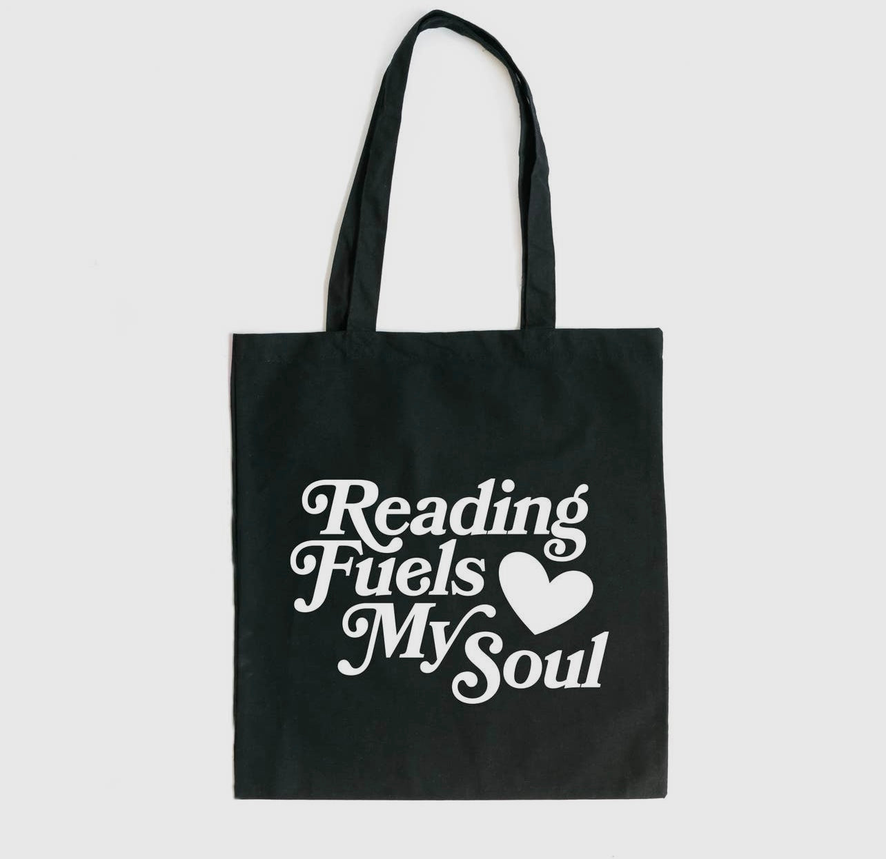 reading fuels my soul TOTE BAG